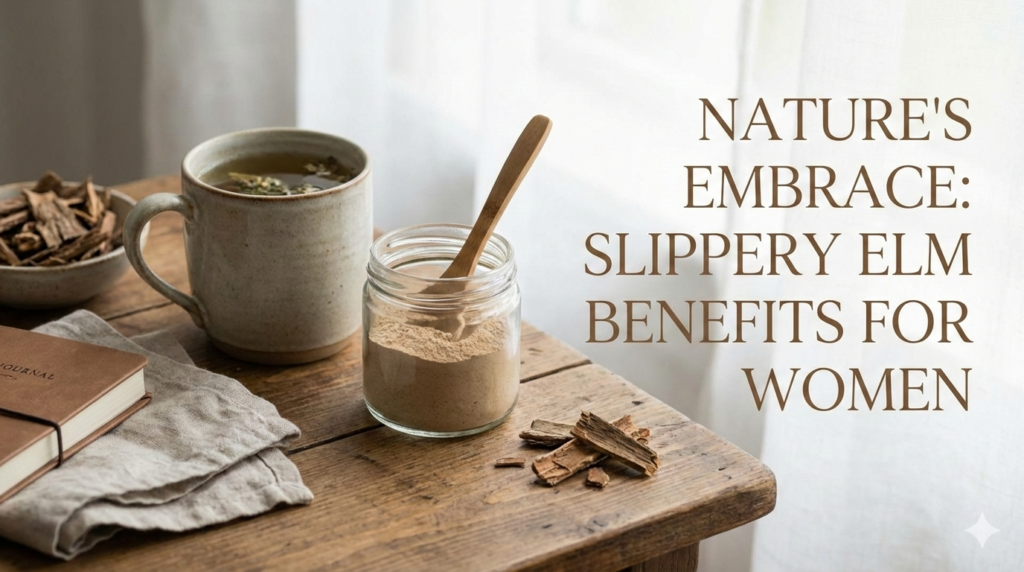 slippery elm benefits for woman